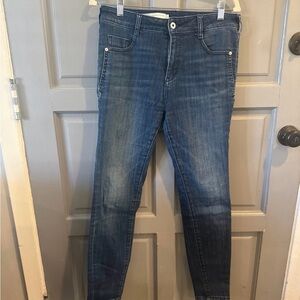 Anthropologie High Rise Denim Legging Skinny Jeans s 29 Pilcro & the Letterpress